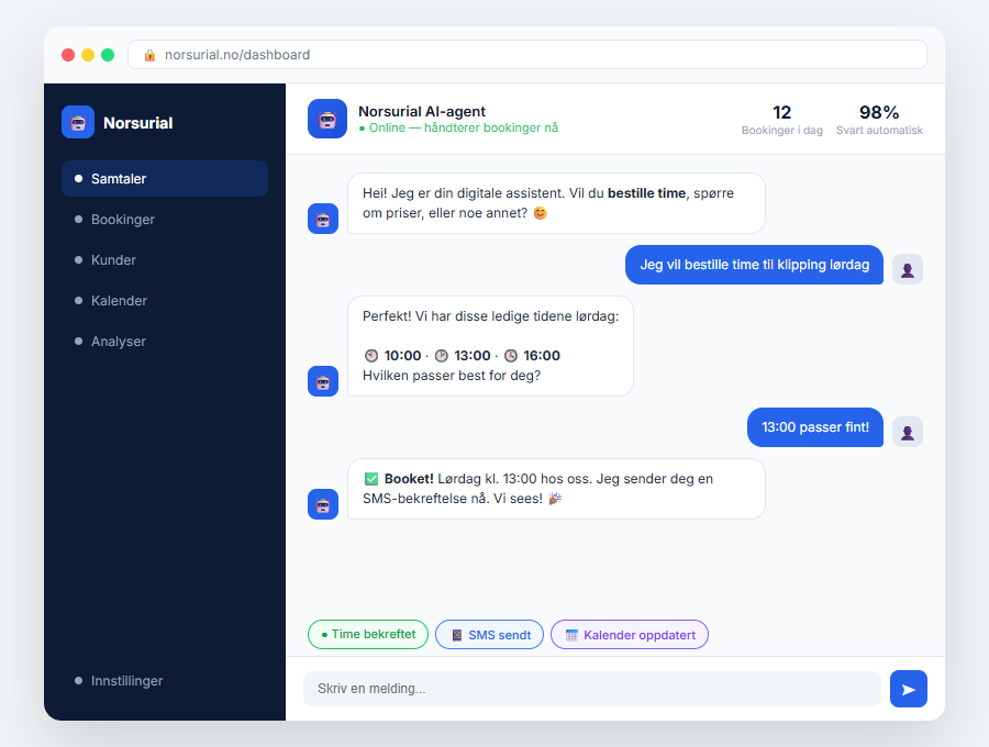 AI Agent dashboard
